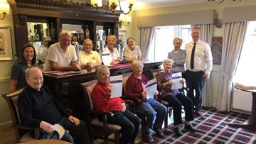 Glasgow care home celebrates glowing report from Care Inspectorate